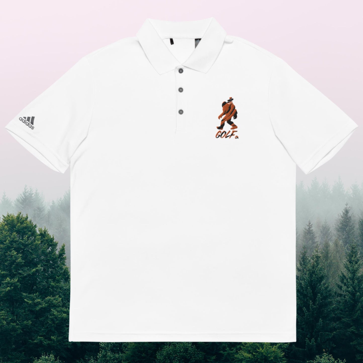 TBGC adidas performance polo shirt